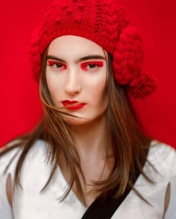 Mütze mit Ohrschnecken